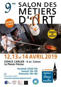 Salon des métiers d'art du Pléssis-Trévise Garance BRIN Bijoux contemporains