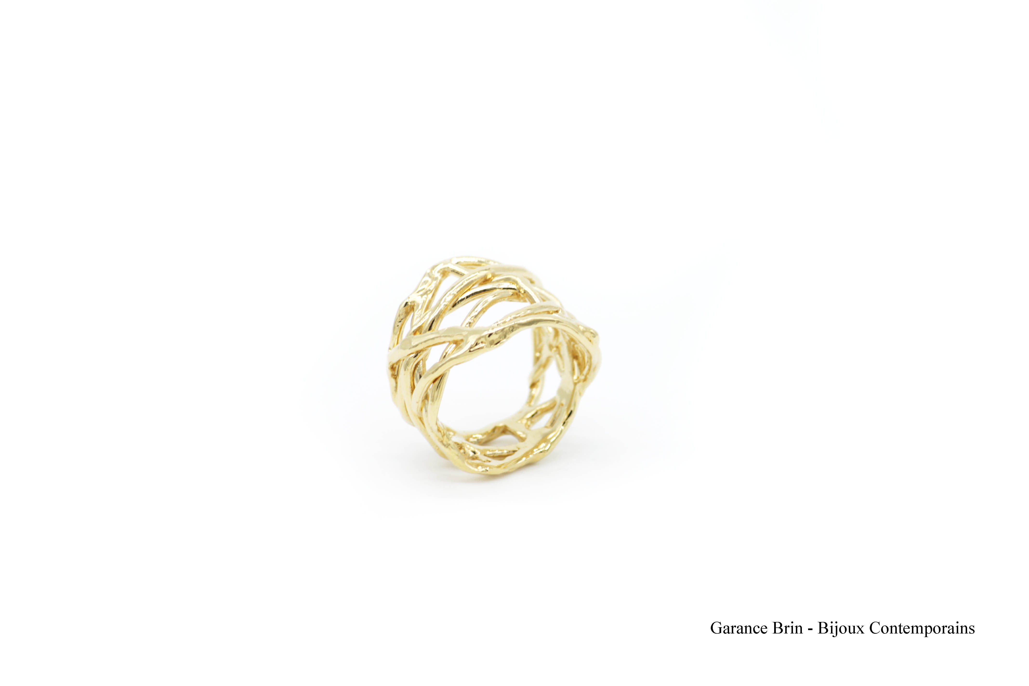 Bague "Brut de toile" Bague "Brut de toile"