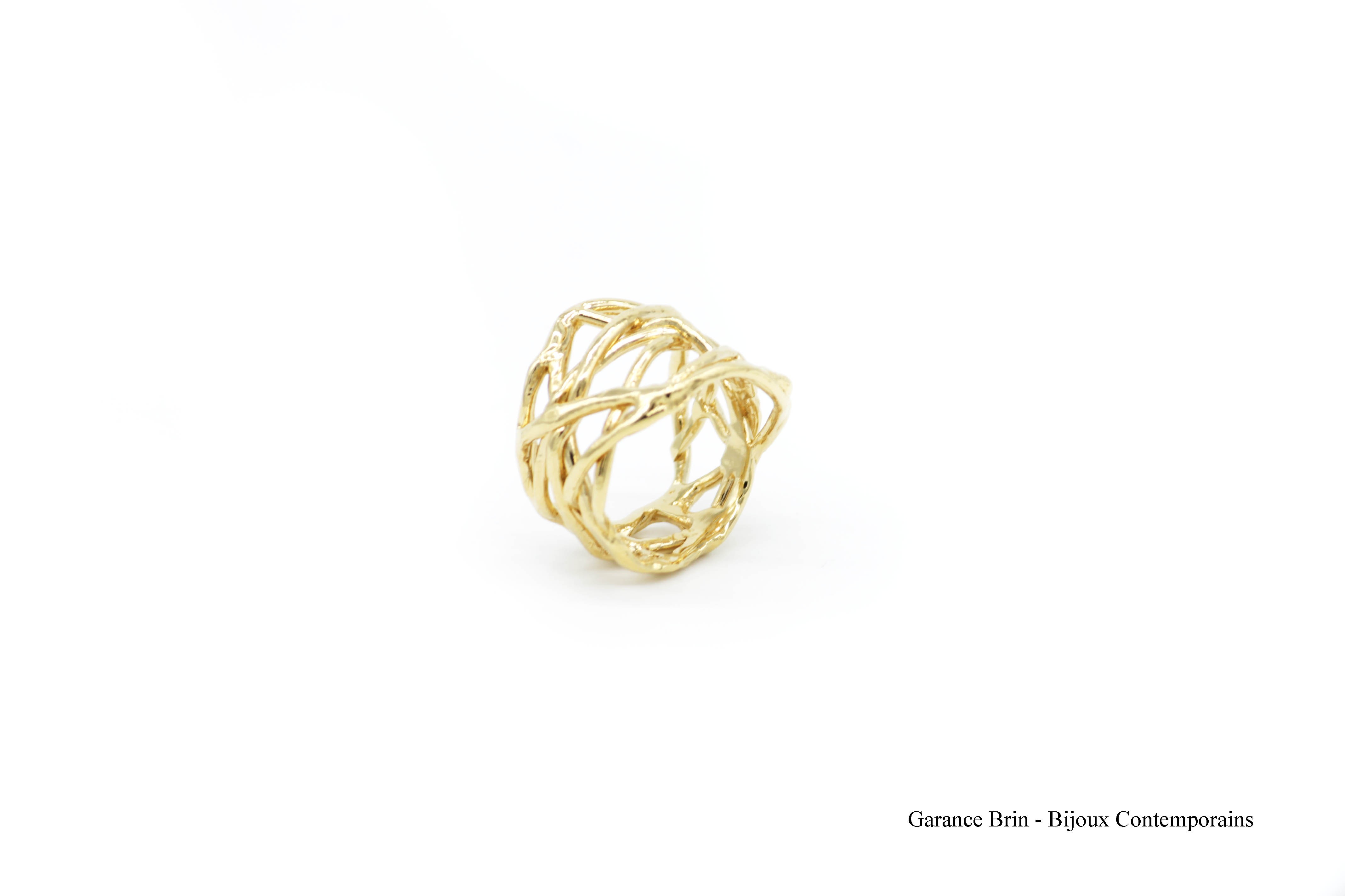 Bague "Brut de toile" Bague "Brut de toile"