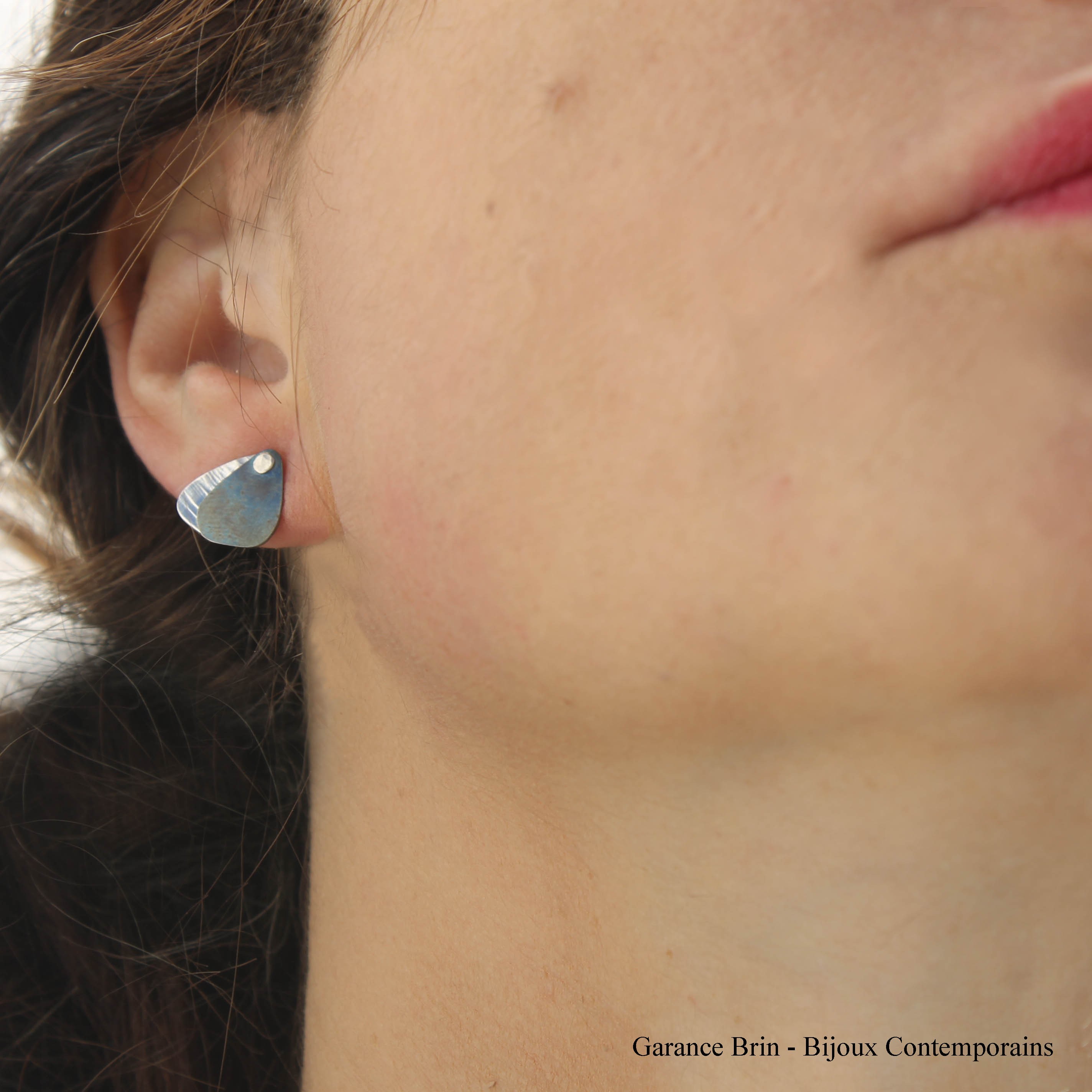 Boucles d'oreilles "Petit Cheminement" Boucles d'oreilles "Petit Cheminement"